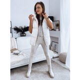 DStreet Women's quilted vest NIMIA ecru TY3250 | shoptok.hr