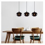 Opviq dimljena 052 viseća svjetiljka, E27, 3x40W, IP20, crna | Eponuda.ba