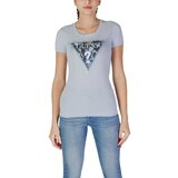 Guess Majice s kratkimi rokavi SS CN TRIANGLE FLOWER W5RI00 J1314 Modra Cene