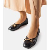 Gemre Black lace ballet flats Schiavone | Shoptok.si