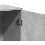 vidaXL Komoda 2 kosa betonsko siva 79x38x80 cm inženirski les | Shoptok.si
