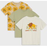 Sinsay Pamučne majice s tiskom lava 3 pack | shoptok.hr