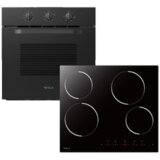 Tesla Ugradni set BO302MB+HV6401MB/65L/60cm/Mechanical control/keramicka ploca/59cm/crna Cene