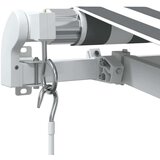 vidaXL Tenda na ručno uvlačenje antracit&bijela 600x300 cm | shoptok.hr