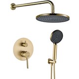 REA Bath Komplet za tuširanje za vgradnjo Foster Brush Gold + BOX | Shoptok.si