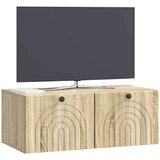 TV Omarica za TV, ki jo lahko montiraš na steno Sonoma hrast, (5000210360) | Shoptok.si