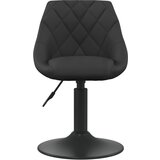 The Living Store Jedilni stol črn žamet - Jedilni Stol, (21419882) | Shoptok.si