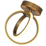 Squid Lighting Metalna LED stropna svjetiljka u brončanoj boji Sezen – | shoptok.hr