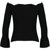 Trendyol Black Carmen Collar Knitwear Sweater | shoptok.hr