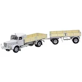 07580 Büssing 8000 S 13 mit Trailer model kamiona za sastavljanje 1:24