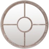  Vrtno ogledalo boja pijeska 40 x 4 cm željezno vanjska upotreba | shoptok.hr