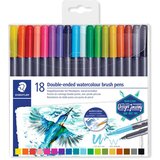 Staedtler Flomaster akvarel Desgn Journey, obojestranski, 18 kosov Cene