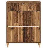  Ormar za cipele ALKMAAR 78 x 24 x 103 cm Konstruirano drvo - Staro drvo | shoptok.hr