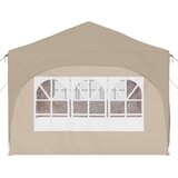  Rastezljivi šator za zabave 575 x 288 x 245 cm Krem | shoptok.hr