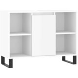 Maison Chic Kopalniška omarica - Kopalniški kabinet visok sijaj bela 80x33x60 cm inženirski les, (21794385) Cene