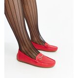 Gemre Red loafers with decorative buckle Adila | shoptok.hr