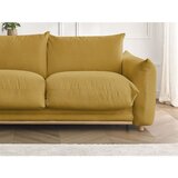 Bobochic Paris Žuta sklopiva sofa 214 cm Ernest – | shoptok.hr