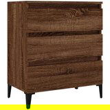  Komoda boja smeđeg hrasta 60 x 35 x 70 cm konstruirano drvo | shoptok.hr