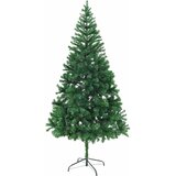  Umjetno osvijetljeno božićno drvce s kuglicama 210 cm 910 grana | shoptok.hr