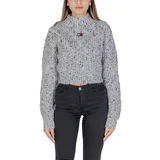  Puloverji TJW MOCKNECK MARLED DW0DW18673 Bela