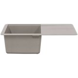  Lavabo - Umivaonik Siva 670 x 460 mm 80% kvarc i 20% smola | shoptok.hr