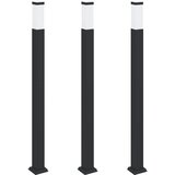  Stupić za zidne lampe 3 kom 110 cm crne IP44 | Eponuda.ba