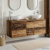  Set ormarića za kupaonicu 3 kom. Staro drvo 49,5 x 41 x 64,5 cm | shoptok.hr
