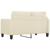  Dvosjed od tkanine krem 140 cm od umjetne kože | shoptok.hr