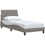  Okvir za krevet bez madraca smeđesivi 80x200cm od tkanine | Eponuda.com