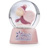  novogodišnja glitter kugla pužić pink - 6.5cm nici 49351 | Eponuda.com