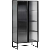 Kave Home Crna željezna vitrina 70x143x41 cm Trixie – | shoptok.hr
