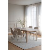Rowico Raztegljiva jedilna miza z mizno ploščo v hrastovem dekorju 105x220 cm Gifford – | Shoptok.si