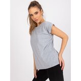 BASIC Feel Good T-shirt-RV-TS-4833.44P-grey | Shoptok.si