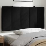  Jastuk za uzglavlje Hanko crni 100 cm baršunasti | Eponuda.com