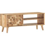 TV ormarić 100 x 35 x 40 cm od masivnog bagremovog drva | shoptok.hr