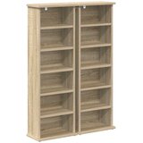 Cd ormar 2 kom. Hrast sonoma 60 x 17 x 92 cm Konstruirano drvo | shoptok.hr