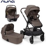 Nuna® dječja kolica 3u1 demi™ next s rolkom + pipa™ next chestnut | shoptok.hr