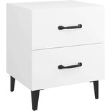  Nočna omarica 2 kosa bela 40x35x47,5 cm, (20624154) | Shoptok.si
