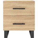  Noćni ormarići 2 kom boja hrasta 40x35x47 5cm konstruirano drvo | shoptok.hr