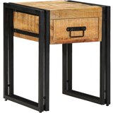 vidaXL Naravni mangov les Trden grob mangov les 40 x 40 x 50 cm Trajen | Shoptok.si
