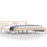 The Living Store Posteljni okvir iz trdne borovine 180x200 cm - Posteljni Okvir, (21523452) | Shoptok.si