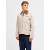 Jack & Jones Prehodna jakna 'JORNORREBRO' ecru / karamel | Shoptok.si