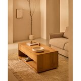 Kave Home Stolić za kavu u dekoru hrasta u prirodnoj boji 60x120 cm Alguema – | shoptok.hr