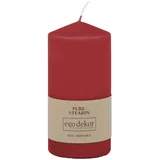 Eco candles by Ego dekor Rdeča sveča Top, čas gorenja 30 h