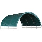 Šator za stoku PVC 3,7 x 3,7 m zeleni | shoptok.hr