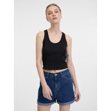 Orsay Black women's crop tank top - Women's Cijene