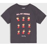 Sinsay Pamučna majica s printom Little My Moomins | shoptok.hr
