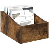  Kutija za LP ploče 2 kom. Dimljeni hrast 23 x 33 x 16 cm | shoptok.hr