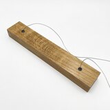  LED luster na sajli VERDE LED/18W/230V 3000K 106 cm hrast | Eponuda.com