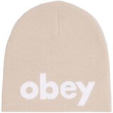 Obey Kape Lowercase Beanie Srebrna Cene